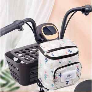 Bicycle Front Bag White